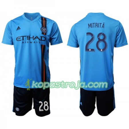 Billiga Fotbollströjor New York City FC MITRITA 28 Barn Hemma tröja 2019/20 Kortärmad